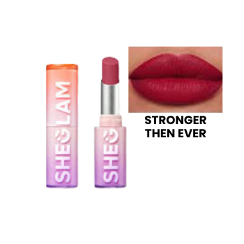 SHEGLAM MATTE LIPSTICK-Stronger Then ever