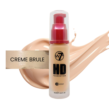 W7 HD Foundation-CREME BRULE